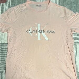 Calvin Klein Light Pink Logo Tee